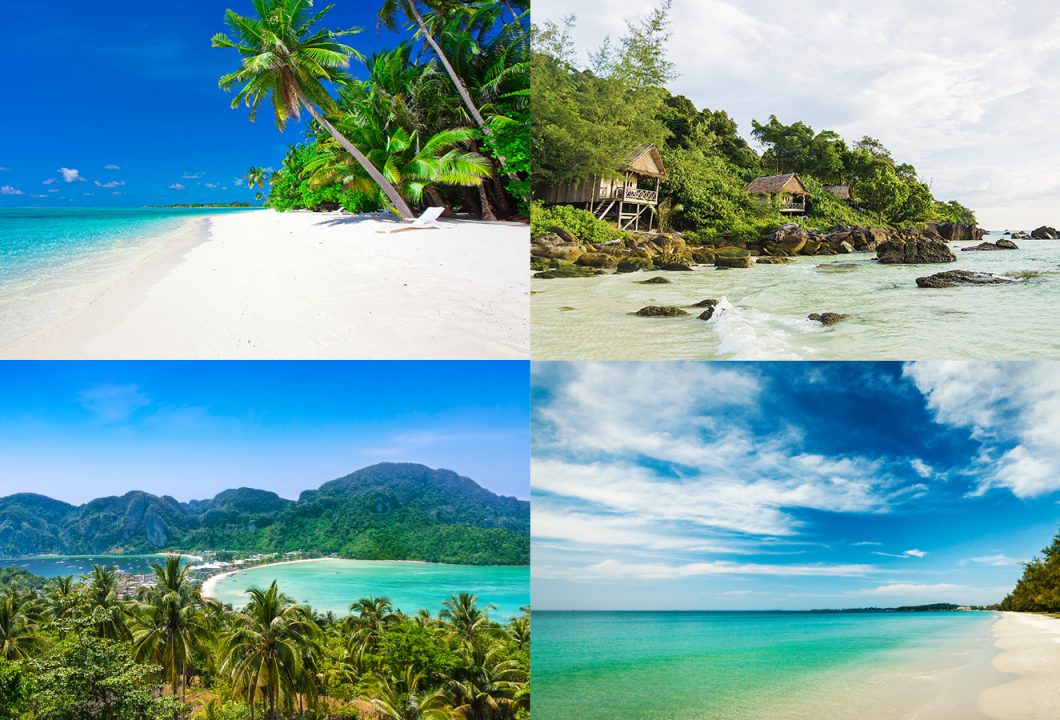 ...und am Strand entspannen