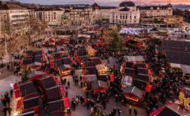Weihnachtsmarkt, Zuerich, Schweiz